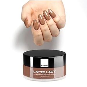 Nailboo PREMIUM Nail Dip Powder Latte Lady Tan 0.5 oz NWT